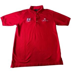 Outer Banks NASCAR Old Spice Polo Shirt Racing #14 Red Men's Size M Tony Stewart